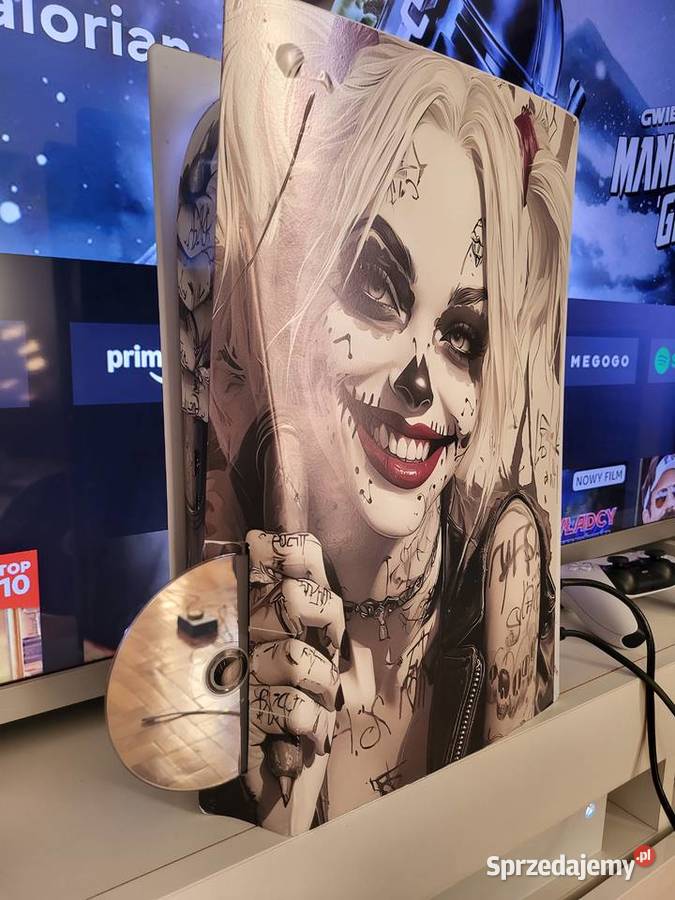Konsola Playstation 5 z napędem oryginalny pad Konsole i automaty małopolskie Libiąż