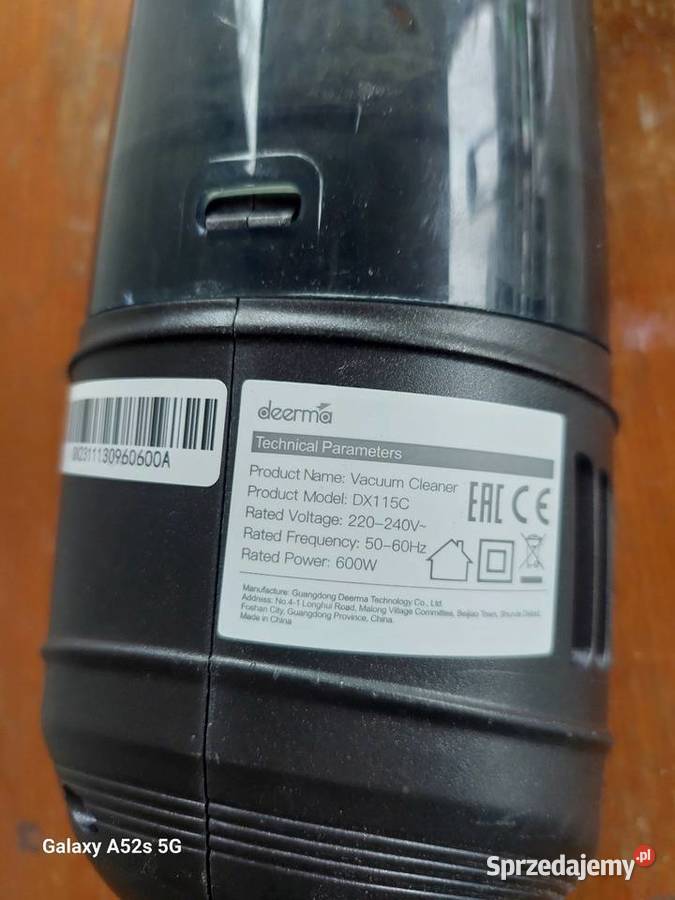 Odkurzacz pionowy na kabel