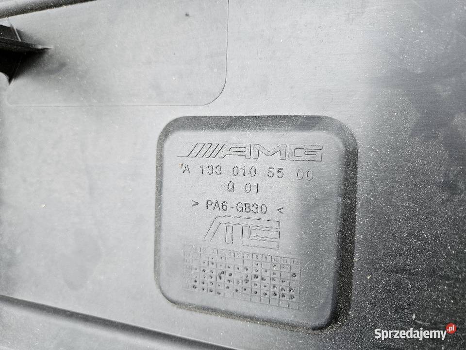 MERCEDES W117 AMG POKRYWA OSŁONA SILNIKA Międzychód sprzedam