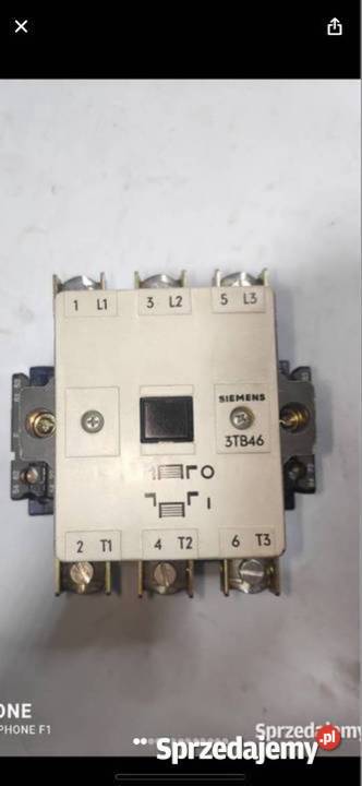 Stycznik Siemens 3TB46 140A cewka 220V Gliwice
