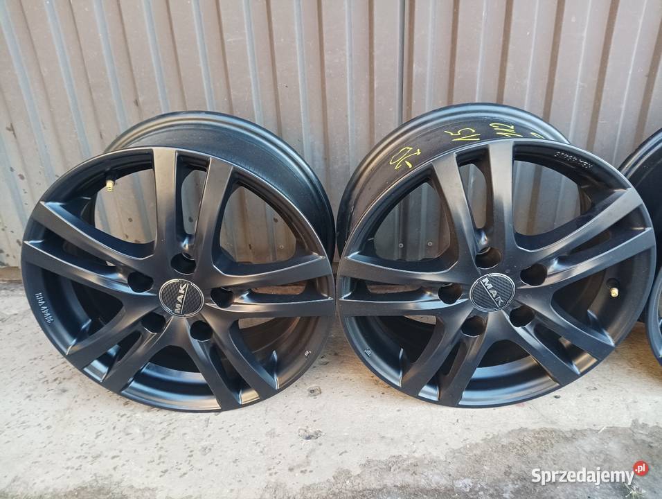 Felgi aluminiowe R15 5x112 MAK Biłgoraj sprzedam