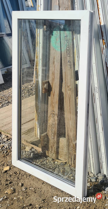 OKNA KacprzaK Witryna 66x125 FIX Używany PCV Lublin