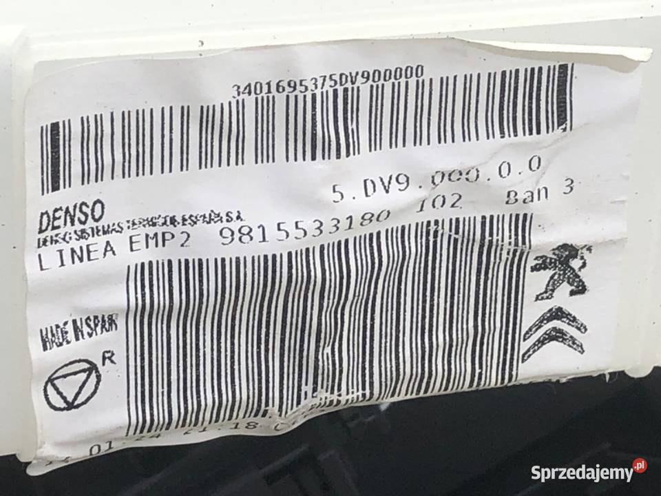 NAGRZEWNICA KOMPLETNA KOMBAJN OPEL COMBO D