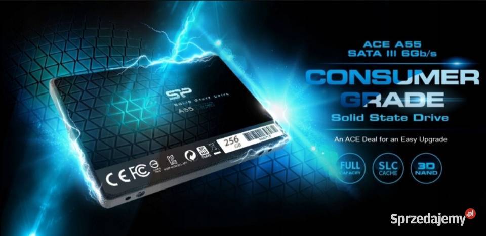 Dysk SSD 128GB 256GB 512GB 2T SATA III 25 SATA Gryfice sprzedam