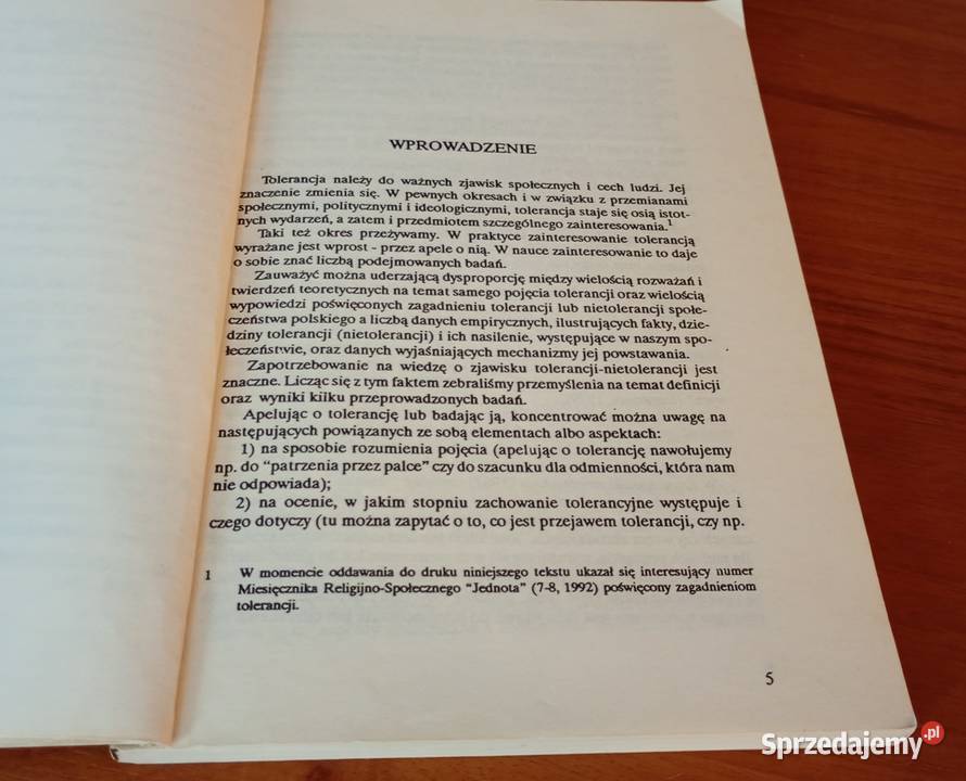 Tolerancja red nauk Barbara KarolczakBiernacka Podręczniki Gdańsk