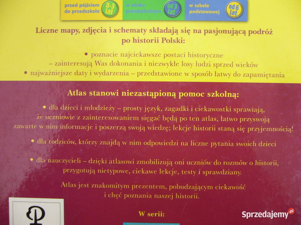 Szkolny atlas historii Polski Aleksander Małecki Warszawa