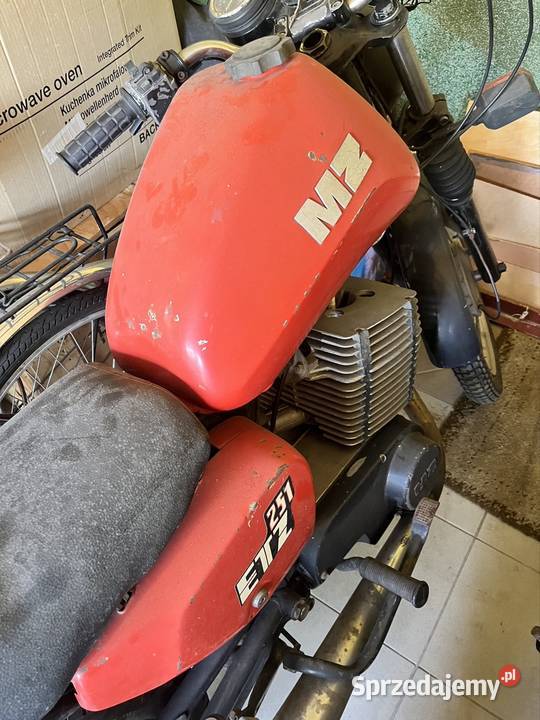 Bak dekle mz Etz 251 ddr Motoryzacja Nisko