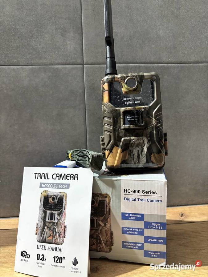 Fotopułapka 4G z możliwością transmisji na żywo Spytkowice