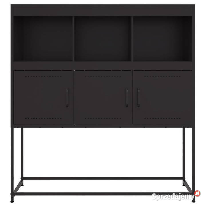 Szafka czarna 1005x39x107 stal WM846590 Warszawa