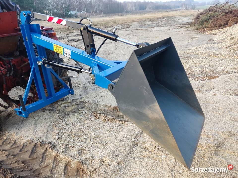 Ładowacz hydrauliczny na tył widły lyżka solidny kujawsko-pomorskie Toruń