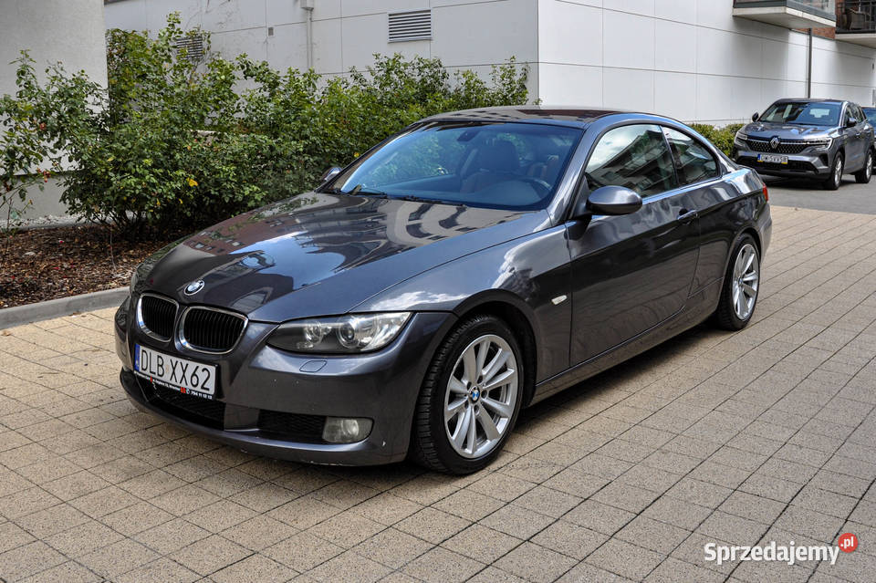 BMW Seria 3 E92 20D Skóry Rok produkcji 2007 Seria 3 Wrocław