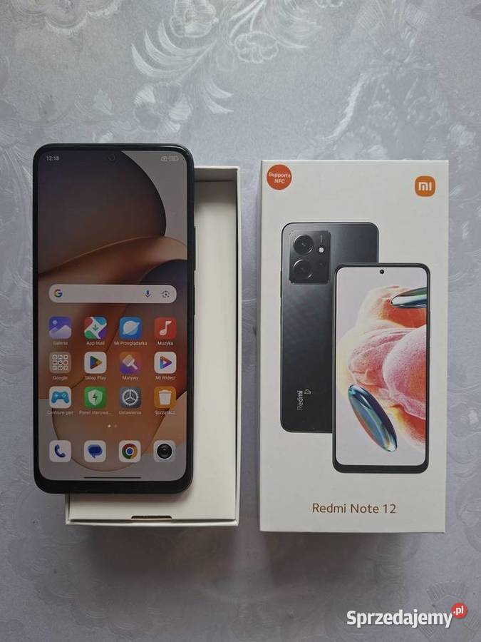 Smartfon Xiaomi Redmi Note 12 Onyx Gray 4128GB Małkinia Górna
