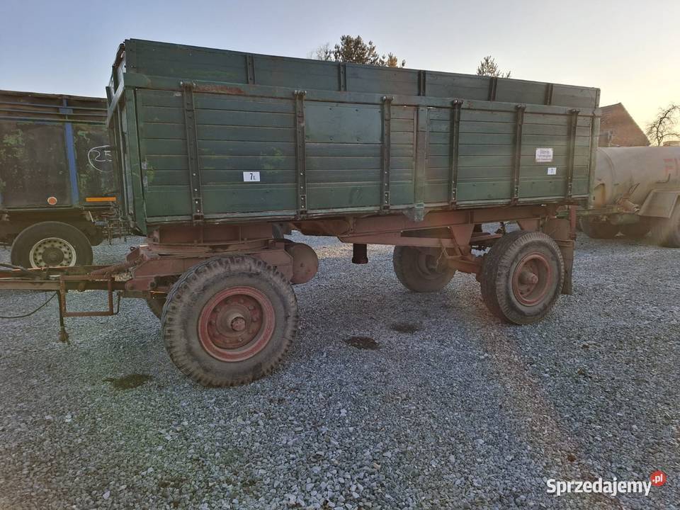 Przyczepa GLORIA 14 ton 3 stronny wywrot Bolesławiec