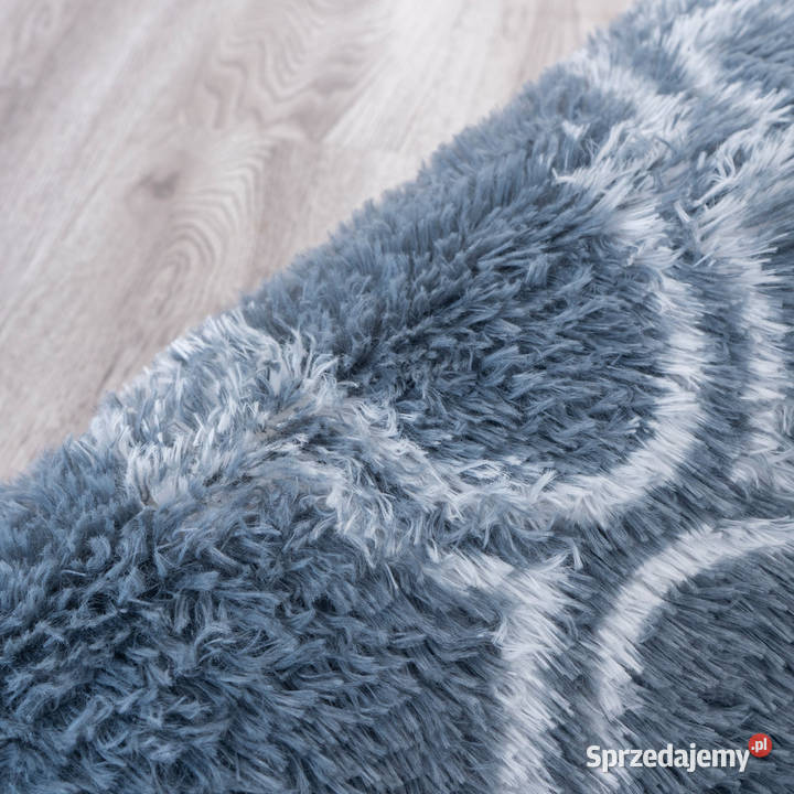 Dywan okrągły do salonu shaggy DECOR Opole