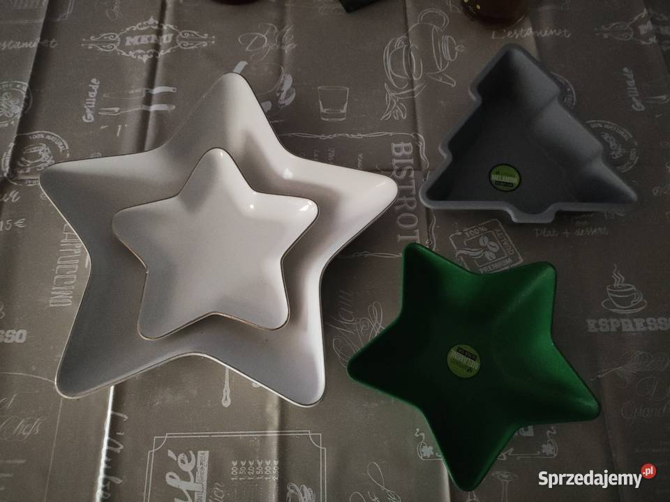 Półmisek porcelanowy gwiazda 30x30x5 Przedecz sprzedam