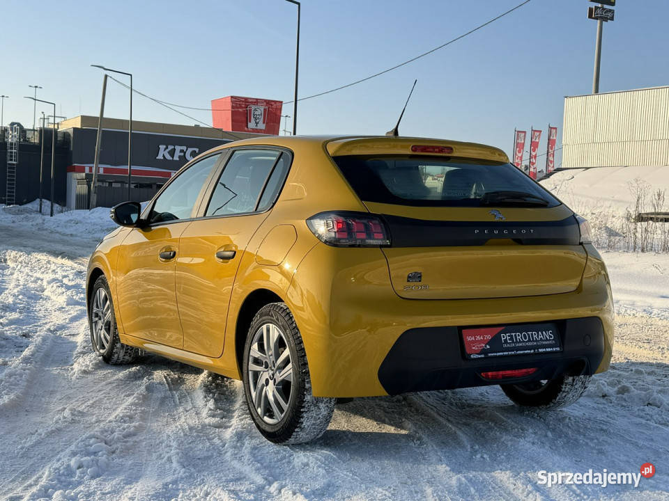 Peugeot 208 12 75 Asystent Pasa Ruchu Tempomat 49000km Mrągowo