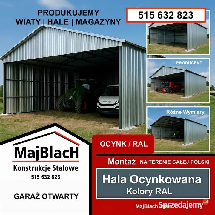 Garaż Blaszany ALTANA CAROPORT na pojazd Pisz sprzedam
