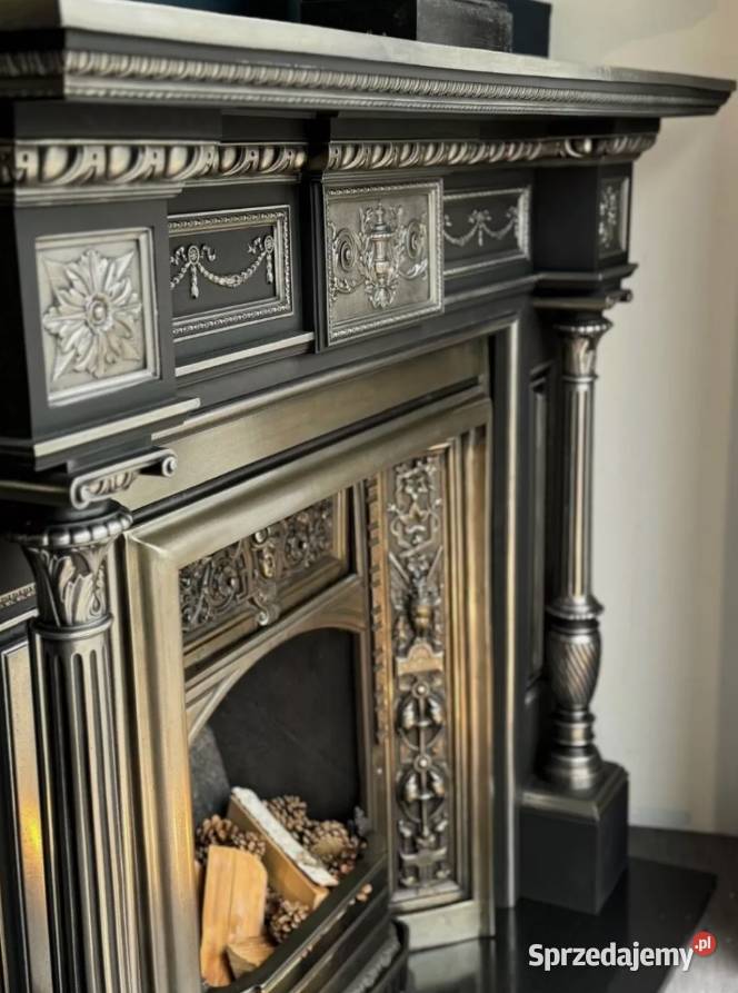 Kominek wiktoriański z I poł XIX w Konopiska