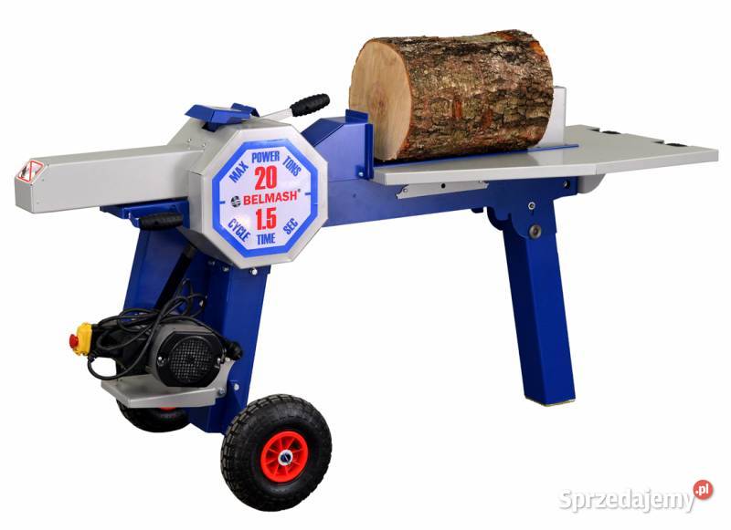 Kinetyczna pozioma łuparka do drewna BELMASH Dom i Ogród