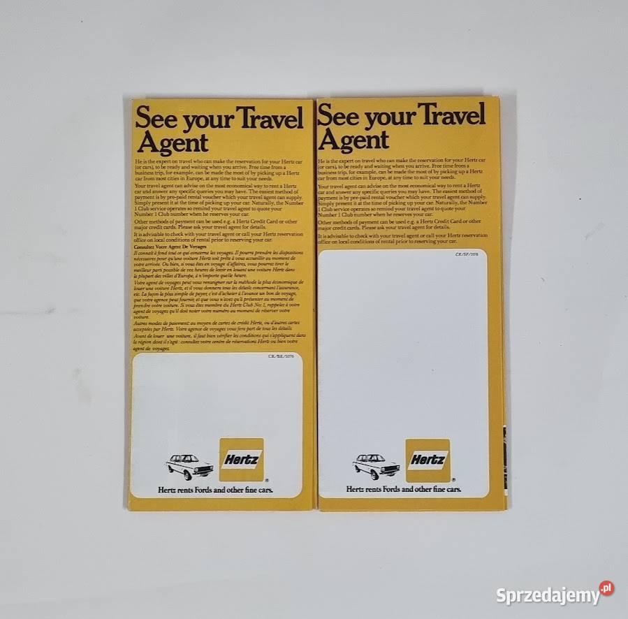 Broszura folder HERZ lata 7080 lubuskie Zielona Góra