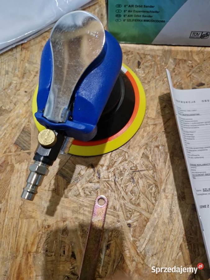 SZLIFIERKA MIMOŚRODOWA PNEUMATYCZNA 150mm SILVER Głogowa