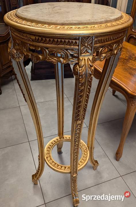 Piękny wysoki stolikkwietnik wys111 złotysklep Dąbrowa Górnicza