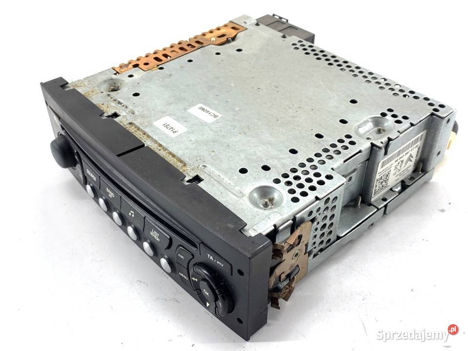 RADIO PEUGEOT 207 96643697XT 0615 ODTWARZACZ osobowe podkarpackie
