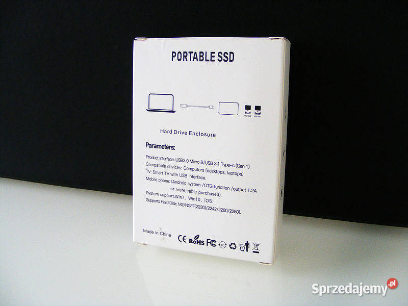 Dysk zewnętrzny 4TB micro USB USBC łódzkie Aleksandrów Łódzki