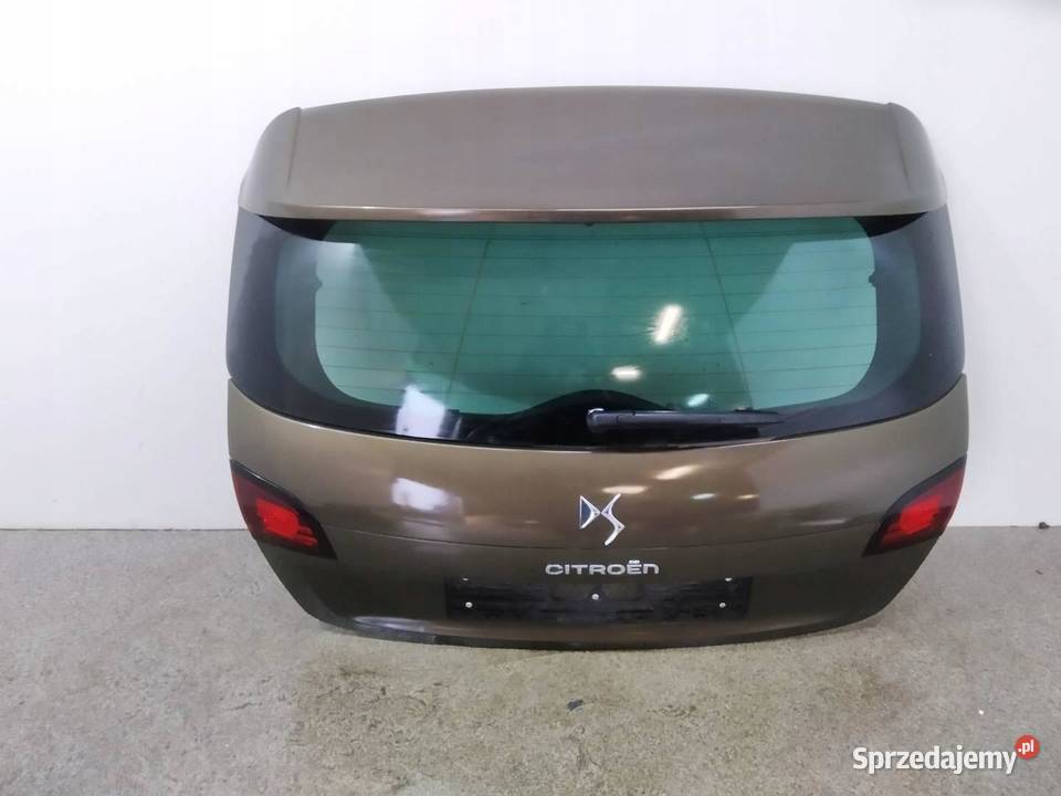 KLAPA TYŁ BAGAŻNIKA KDK SZYBA Citroen DS4 I 2010 Rok produkcji 2015