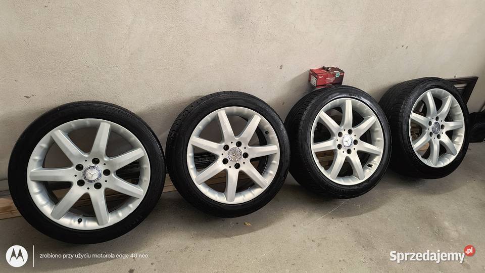 Mercedes CLK c klasa i inne 5x112 felgi opony Bielsko-Biała sprzedam