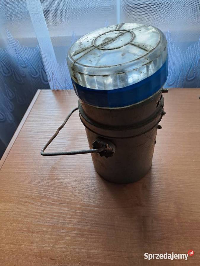 Zabytkowa lampa karbidowa Przemyśl