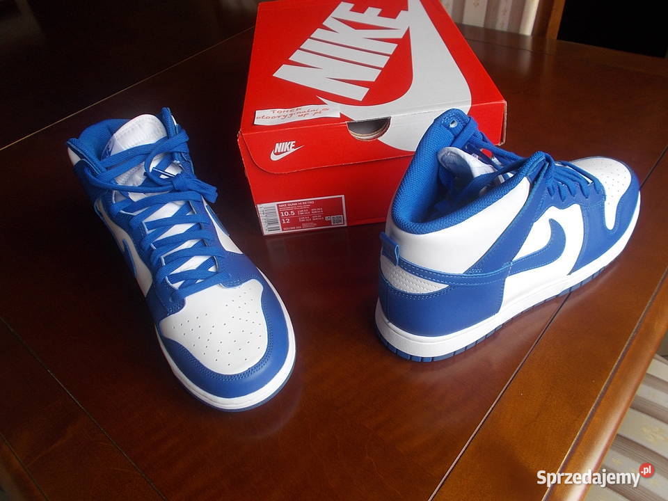 Eur 445 Nike Dunk High Game Royal Kentucky wielkopolskie Poznań