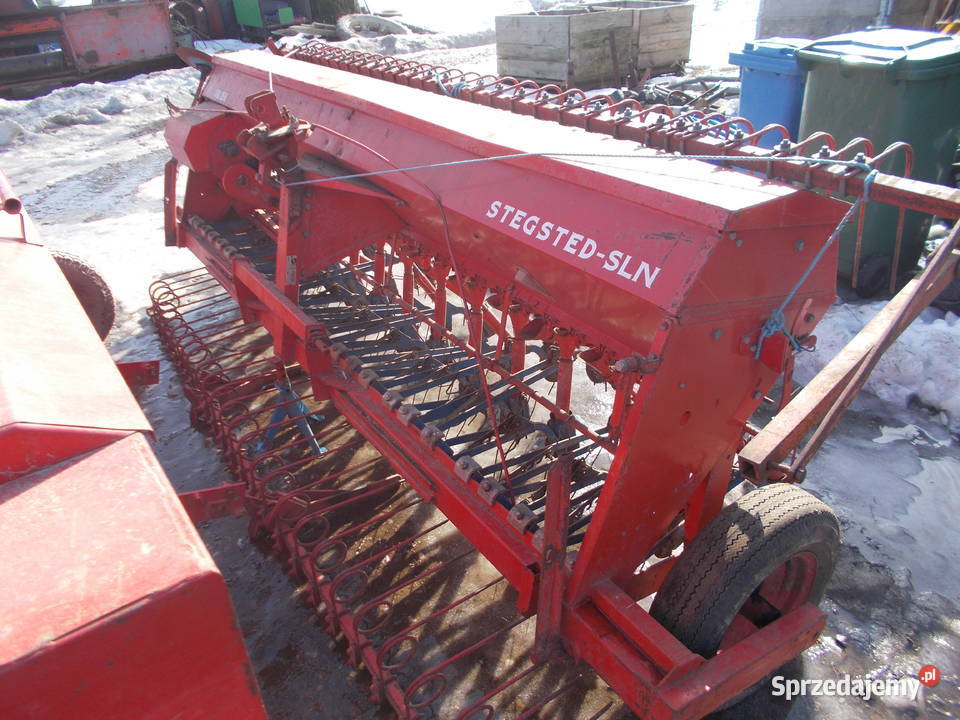siewnik zbożowy 3 metry stegsted overum nieuszkodzony Karasiewo