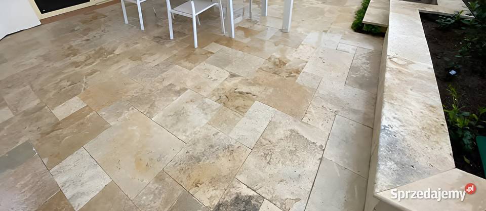 Płytki trawertyn Classic Układanka Rzymska 3 pomorskie