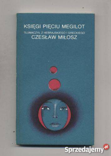 Księgi pięciu megilot zachodniopomorskie Szczecin