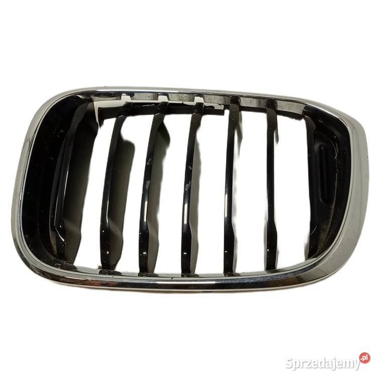 Kratka wlotu powietrza nerka BMW chrom czarna