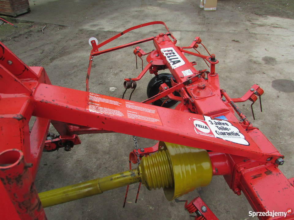 Przetrząsarka FELLA TH 360 przewracarka z