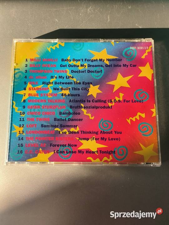 Party Dance CD 2 80s 90s Super Disco Hity