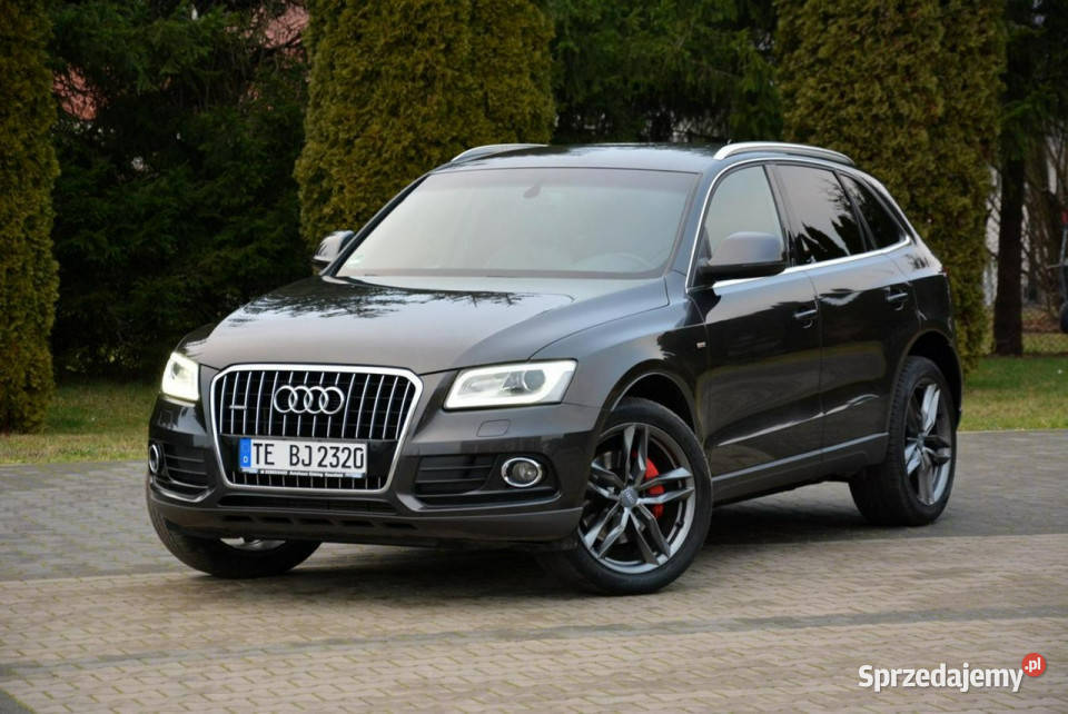 Audi Q5 2xSLine Navi Klimatronic lift Skóry komputer pokładowy Ostrów Mazowiecka