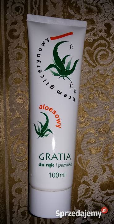 Gratia krem do rąk aloesowy cytrynowy 100ml Łódź sprzedam
