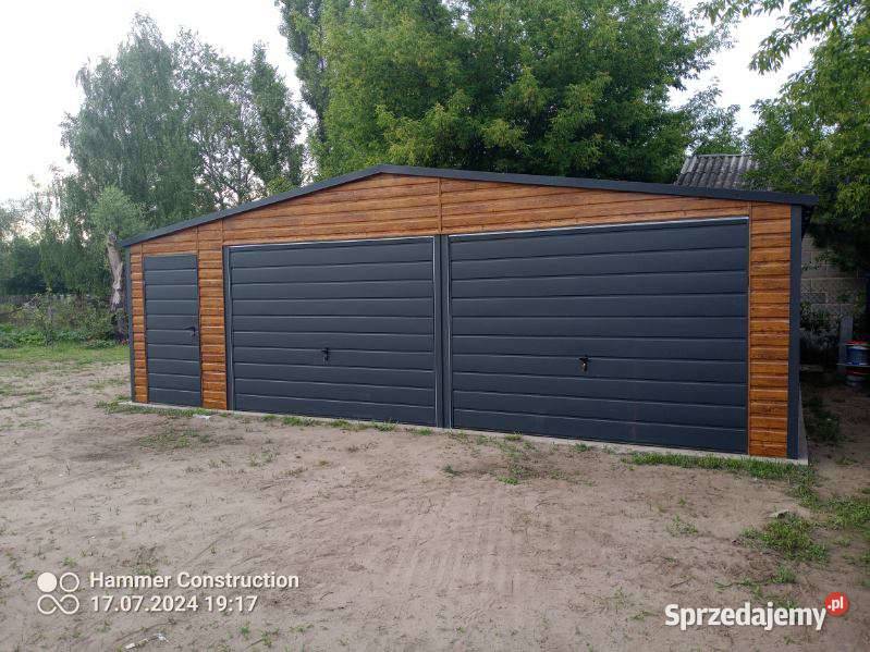 Garaż blaszany 8x6 PREMIUM WZMOCNIONY PROFILAMI Bydgoszcz sprzedam