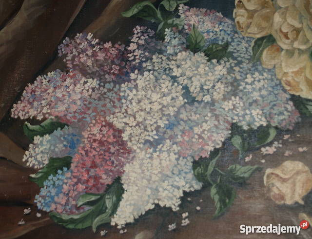 Stary obraz sygnowany Olga Boznańska Tarnów sprzedam