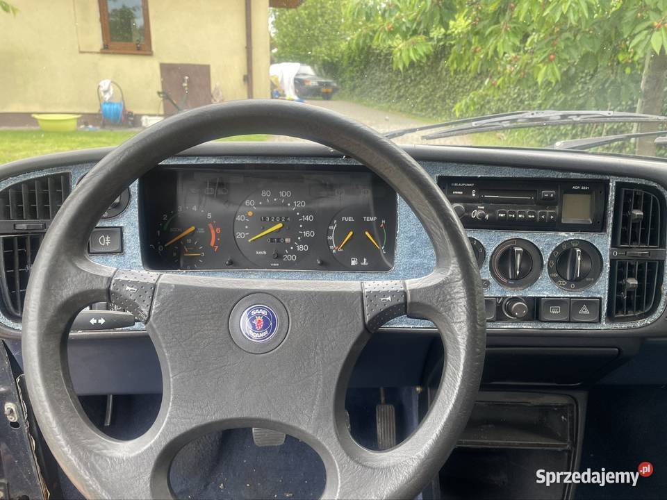 Saab 900 krokodyl 3d niebieski Grodzisk Mazowiecki sprzedam