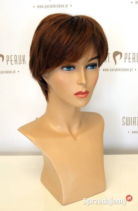 Peruka krótka z włosów naturalnych Tomaszów Tomaszów Mazowiecki zdrowie
