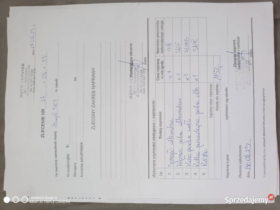 Peugeot 307 tempomat Solec Kujawski