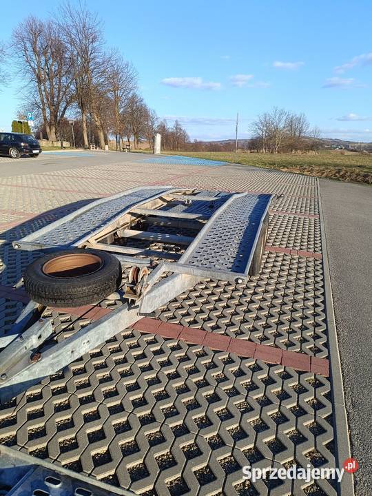 Laweta przyczepa DMC 2T garbatka REMORK podkarpackie Nowy Żmigród