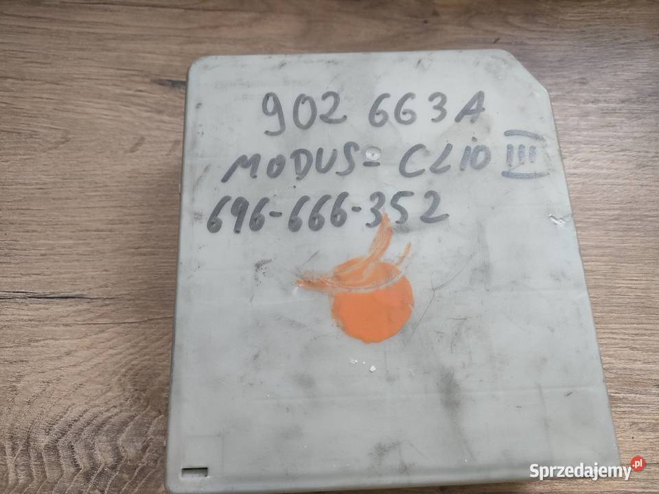 Modus Clio III moduł UCBSI Skrzynki bezpieczników Swarzędz