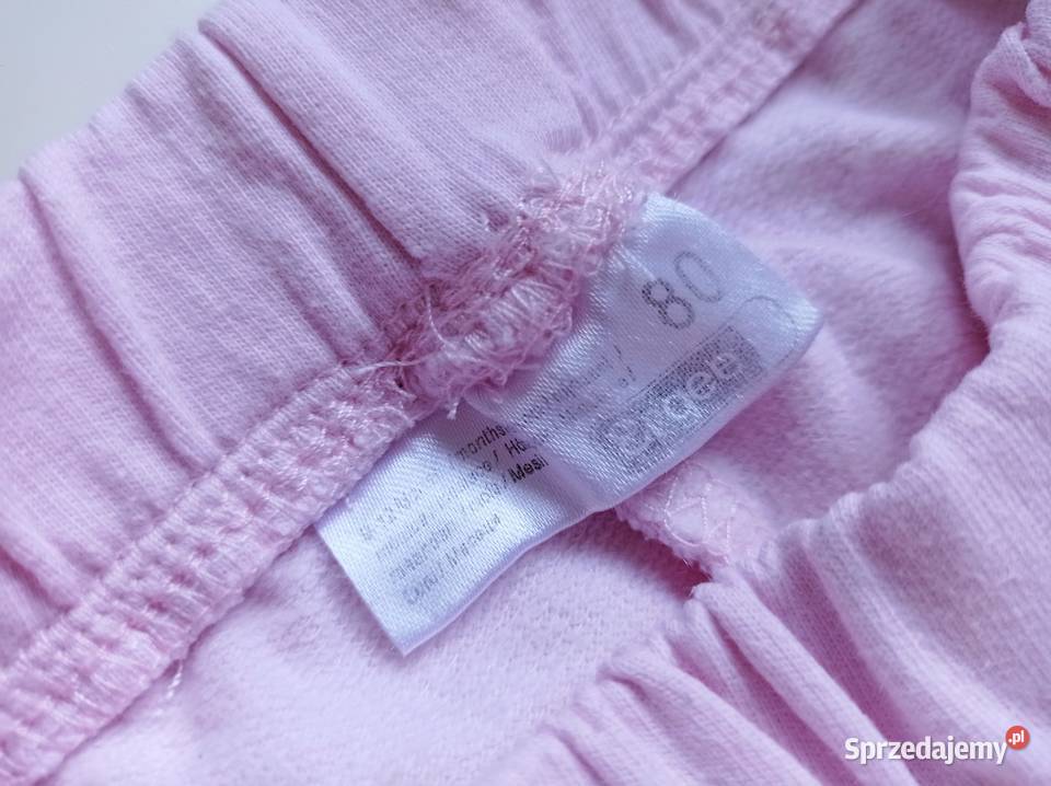 Spodnie dresowe z falbankami Ergge 80 sprzedam