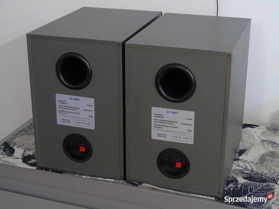 Kolumny Denon SCM07 sprawne i ładne DOSTAWA podkarpackie Jasło