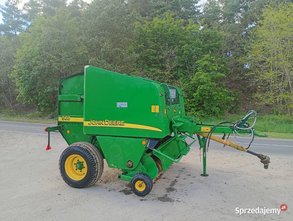 Prasa JOHN DEERE 568 ROTOR 2007 ORYGINAL ZADBANA Rolnictwo Brudzew